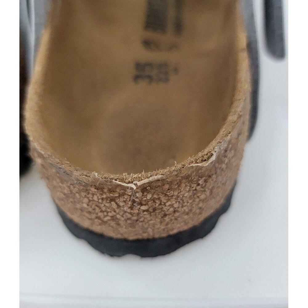 BIRKENSTOCK Gizeh Birko-Flor Metallic Silver - Picture 9 of 10